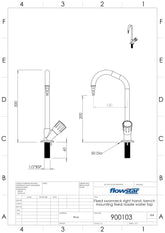 Fixed Swan Neck Tap With Fixed Nozzle - Cold Water - 900103