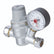 Altecnic Caleffi 15mm Prescal Series 533 High Temp Pressure Reducing Valve with Pressure Gauge 533841H