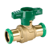 Hattersley Fig 114TH.PF PN16 Integral Ended Press Fit Ball Valve - T-Handle